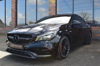 USED 2017 67 MERCEDES-BENZ CLA 2.0 AMG CLA 45 4MATIC 4d 375 BHP PAN ROOF / CUSTOM AUDIO SYSTEM