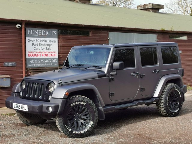 2016 65 Jeep Wrangler 3.6 V6 SAHARA UNLIMITED 4d 280 BHP