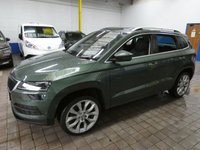 USED 2020 70 SKODA KAROQ 1.5 SE L TSI DSG 5d 148 BHP SAT NAV PART LEATHER REAR VIEW CAMERA CRUISE CONTROL PARKING SENSORS GENUINE LOW MILES 1 OWNER SERVICE HISTORY 6 MONTHS GOLD WARRANTY