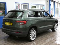 USED 2020 70 SKODA KAROQ 1.5 SE L TSI DSG 5d 148 BHP SAT NAV PART LEATHER REAR VIEW CAMERA CRUISE CONTROL PARKING SENSORS GENUINE LOW MILES 1 OWNER SERVICE HISTORY 6 MONTHS GOLD WARRANTY