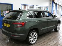 USED 2020 70 SKODA KAROQ 1.5 SE L TSI DSG 5d 148 BHP SAT NAV PART LEATHER REAR VIEW CAMERA CRUISE CONTROL PARKING SENSORS GENUINE LOW MILES 1 OWNER SERVICE HISTORY 6 MONTHS GOLD WARRANTY