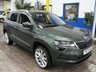 USED 2020 70 SKODA KAROQ 1.5 SE L TSI DSG 5d 148 BHP SAT NAV PART LEATHER REAR VIEW CAMERA CRUISE CONTROL PARKING SENSORS GENUINE LOW MILES 1 OWNER SERVICE HISTORY 6 MONTHS GOLD WARRANTY