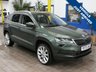 USED 2020 70 SKODA KAROQ 1.5 SE L TSI DSG 5d 148 BHP SAT NAV PART LEATHER REAR VIEW CAMERA CRUISE CONTROL PARKING SENSORS GENUINE LOW MILES 1 OWNER SERVICE HISTORY 6 MONTHS GOLD WARRANTY