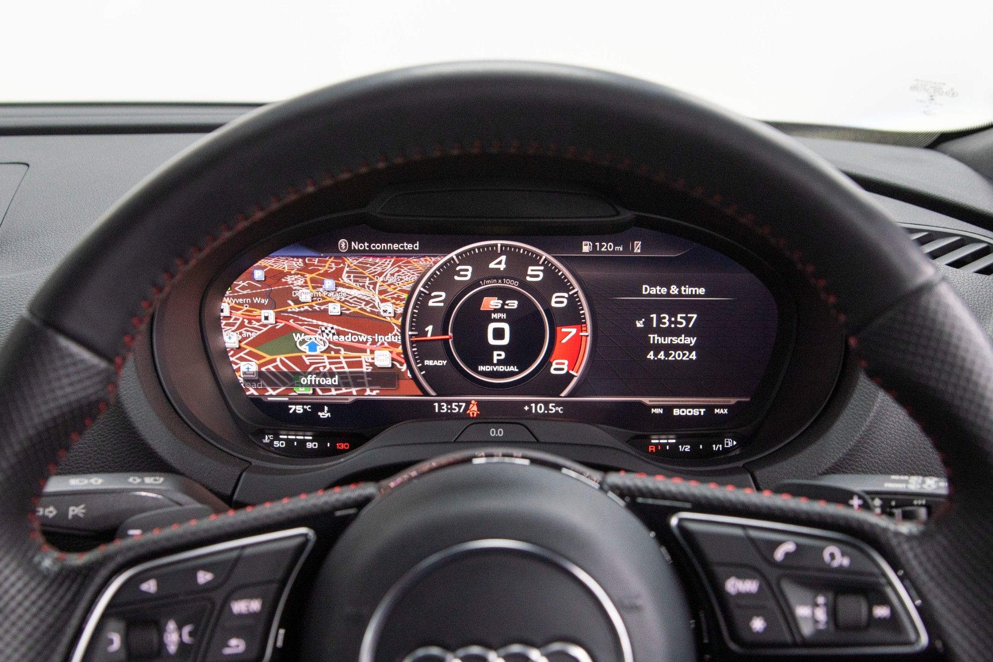 USED 2017 66 AUDI A3 2.0 S3 SPORTBACK TFSI QUATTRO BLACK EDITION 
