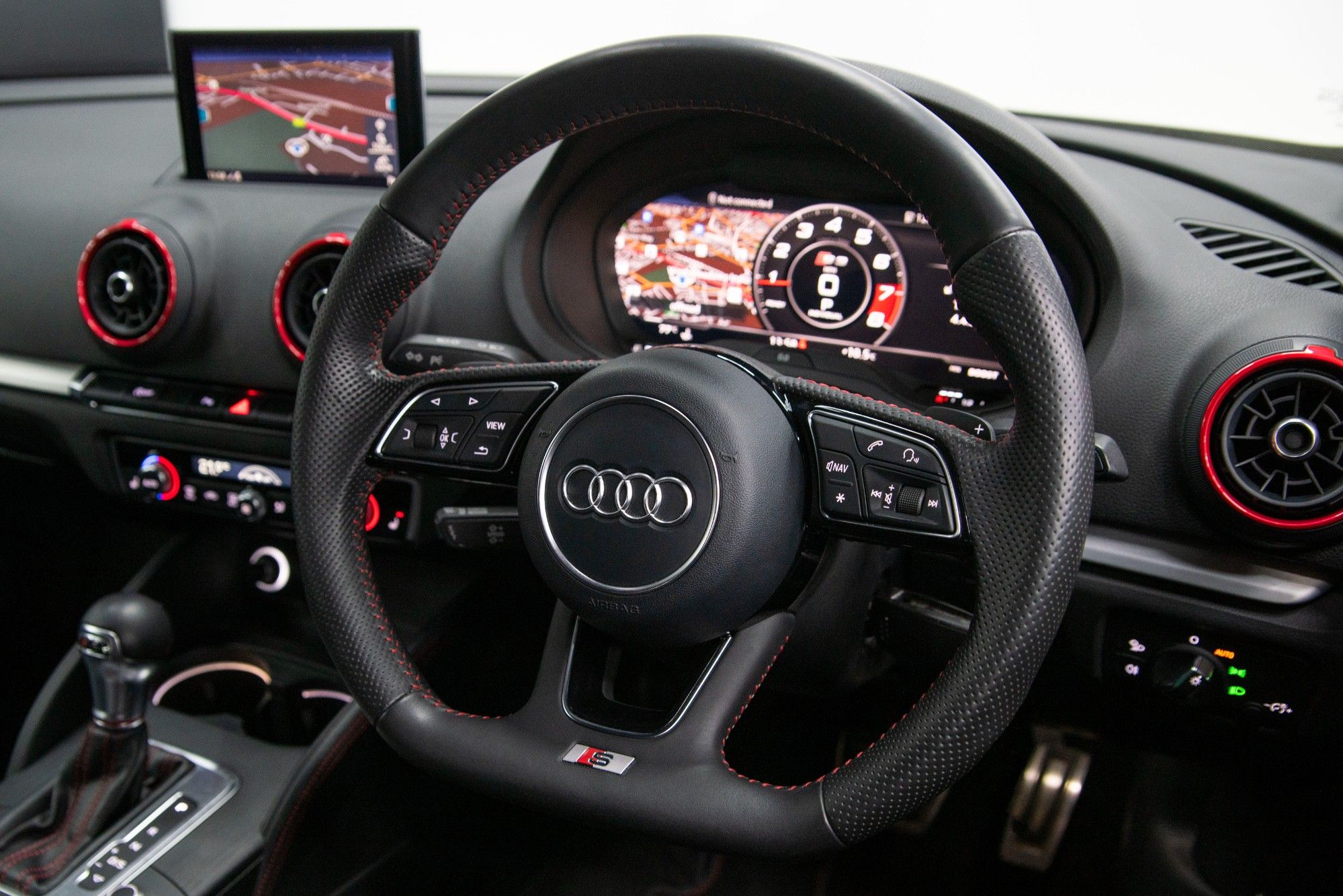 USED 2017 66 AUDI A3 2.0 S3 SPORTBACK TFSI QUATTRO BLACK EDITION 