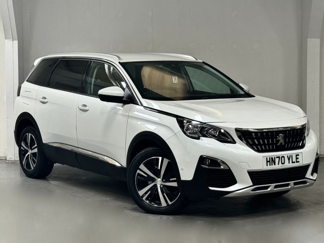 2020 70 Peugeot 5008 1.2 PURETECH S/S ALLURE 5d 130 BHP