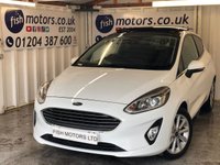 USED 2017 67 FORD FIESTA 1.0 TITANIUM 3d 99 BHP+PANORAMIC SUNROOF+SATNAV+2KEYS+ 2 KEYS+PANORAMIC ROOF+1 OWNER FROM NEW+AIRCON+PARKING SENSORS+HISTORY+NAV+ALLOYS+FROZEN WHITE PAINT+CLOTH TRIM+USB+MEDIA+AUX+HPI CLEAR+VOSA MOT HISTORY,+FULL DEALER FACILITIES+GOOD MPG,+RAC CHECKED+ The car is in very good condition in and out . Bodywork has no obvious dents or scratches . Interior is very clean without any obvious wear or tear to the seats or carpets.Tyres excellent ,Engine+gearbox in good order.