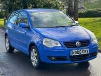 USED 2008 08 VOLKSWAGEN POLO 1.2 MATCH 3d 59 BHP 
