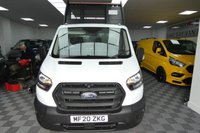 USED 2020 20 FORD TRANSIT 2.0 350 LEADER C/C ECOBLUE 129 BHP TIPPER WITH AIR CON & EURO 6  1 OWNER TWIN REAR WHEEL TIPPER WITH AIR CON