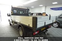 USED 2020 20 FORD TRANSIT 2.0 350 LEADER C/C ECOBLUE 129 BHP TIPPER WITH AIR CON & EURO 6  1 OWNER TWIN REAR WHEEL TIPPER WITH AIR CON