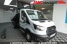 USED 2020 20 FORD TRANSIT 2.0 350 LEADER C/C ECOBLUE 129 BHP TIPPER WITH AIR CON & EURO 6  1 OWNER TWIN REAR WHEEL TIPPER WITH AIR CON