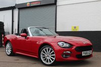 USED 2016 66 FIAT 124 1.4 SPIDER MULTIAIR LUSSO 2d 139 BHP VIEW AND RESERVE ONLINE OR CALL 01527-853940 FOR MORE INFO.