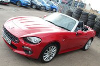 USED 2016 66 FIAT 124 1.4 SPIDER MULTIAIR LUSSO 2d 139 BHP VIEW AND RESERVE ONLINE OR CALL 01527-853940 FOR MORE INFO.