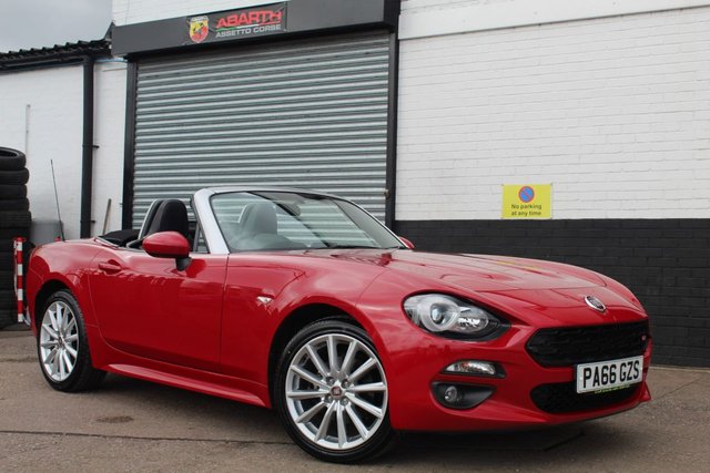 2016 66 Fiat 124 1.4 SPIDER MULTIAIR LUSSO 2d 139 BHP