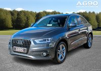 USED 2013 63 AUDI Q3 2.0 TDI QUATTRO S LINE 5d 175 BHP ULEZ Compliant, Sunroof & NAV