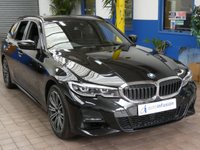 USED 2021 21 BMW 3 SERIES 2.0 330E M SPORT 5d 288 BHP PLUGIN HYBRID SAT NAV HEATED LEATHER REAR CAMERA CRUISE CONTROL PARKING SENSORS 1 OWNER SERVICE HISTORY GENUINE MILEAGE