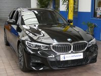 USED 2021 21 BMW 3 SERIES 2.0 330E M SPORT 5d 288 BHP PLUGIN HYBRID SAT NAV HEATED LEATHER REAR CAMERA CRUISE CONTROL PARKING SENSORS 1 OWNER SERVICE HISTORY GENUINE MILEAGE