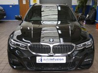USED 2021 21 BMW 3 SERIES 2.0 330E M SPORT 5d 288 BHP PLUGIN HYBRID SAT NAV HEATED LEATHER REAR CAMERA CRUISE CONTROL PARKING SENSORS 1 OWNER SERVICE HISTORY GENUINE MILEAGE
