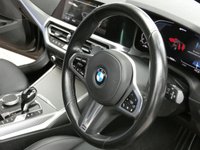 USED 2021 21 BMW 3 SERIES 2.0 330E M SPORT 5d 288 BHP PLUGIN HYBRID SAT NAV HEATED LEATHER REAR CAMERA CRUISE CONTROL PARKING SENSORS 1 OWNER SERVICE HISTORY GENUINE MILEAGE