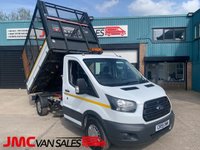 USED 2019 19 FORD TRANSIT 2.0 350 L2 130BHP CAGED TIPPER 1 OWNER 6 MONTHS WARRANTY EURO 6  1 OWNER LOW MILES CAGED TIPPER 6 MONTHS WARRANTY