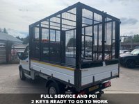 USED 2019 19 FORD TRANSIT 2.0 350 L2 130BHP CAGED TIPPER 1 OWNER 6 MONTHS WARRANTY EURO 6  1 OWNER LOW MILES CAGED TIPPER 6 MONTHS WARRANTY