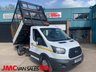 USED 2019 19 FORD TRANSIT 2.0 350 L2 130BHP CAGED TIPPER 1 OWNER 6 MONTHS WARRANTY EURO 6  1 OWNER LOW MILES CAGED TIPPER 6 MONTHS WARRANTY