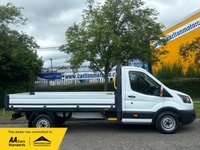 USED 2018 68 FORD TRANSIT 2.0 350 L3 DROPSIDE 12 FT ALLOY BODY 129 BHP EURO 6 / L3