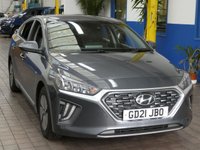 USED 2021 21 HYUNDAI IONIQ 1.6 PREMIUM MHEV 5d 140 BHP SAT NAV HEATED SEATS REAR CAMERA CRUISE PARKING SENSORS CAZ AND ULEZ COMPLIANT 1 OWNER SERVICE HISTORY HYUNDAI WARRANTY TILL MAY 2026