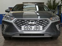USED 2021 21 HYUNDAI IONIQ 1.6 PREMIUM MHEV 5d 140 BHP SAT NAV HEATED SEATS REAR CAMERA CRUISE PARKING SENSORS CAZ AND ULEZ COMPLIANT 1 OWNER SERVICE HISTORY HYUNDAI WARRANTY TILL MAY 2026