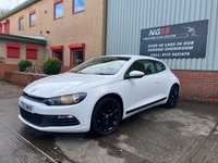 USED 2013 13 VOLKSWAGEN SCIROCCO 2.0 TDI BLUEMOTION TECHNOLOGY 2d 140 BHP *FSH *DAB *NAV *BLACK ALLOYS