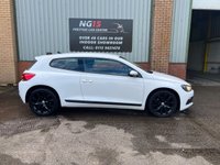 USED 2013 13 VOLKSWAGEN SCIROCCO 2.0 TDI BLUEMOTION TECHNOLOGY 2d 140 BHP *FSH *DAB *NAV *BLACK ALLOYS