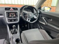 USED 2013 13 VOLKSWAGEN SCIROCCO 2.0 TDI BLUEMOTION TECHNOLOGY 2d 140 BHP *FSH *DAB *NAV *BLACK ALLOYS