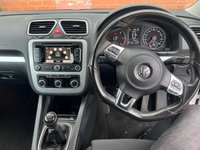 USED 2013 13 VOLKSWAGEN SCIROCCO 2.0 TDI BLUEMOTION TECHNOLOGY 2d 140 BHP *FSH *DAB *NAV *BLACK ALLOYS