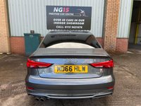 USED 2017 66 AUDI A3 2.0 TDI S LINE 4d 148 BHP *2 KEYS *ZERO DEPO FINANCE