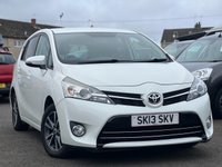 USED 2013 13 TOYOTA VERSO 2.0 ICON D-4D  5d 122 BHP FULL SERVICE RECORD +  CRUISE CONTROL +  DUAL CLIMATE CONTROL +  DAB RADIO +  REVERSING CAMERA +  BLUETOOTH CONNECTION +