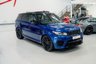 USED 2015 15 LAND ROVER RANGE ROVER SPORT 5.0 SVR 5d 550 BHP ESTORIL BLUE/22'S/CARBON