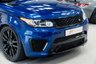 USED 2015 15 LAND ROVER RANGE ROVER SPORT 5.0 SVR 5d 550 BHP ESTORIL BLUE/22'S/CARBON