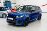USED 2015 15 LAND ROVER RANGE ROVER SPORT 5.0 SVR 5d 550 BHP ESTORIL BLUE/22'S/CARBON