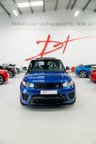USED 2015 15 LAND ROVER RANGE ROVER SPORT 5.0 SVR 5d 550 BHP ESTORIL BLUE/22'S/CARBON