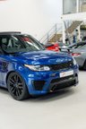 USED 2015 15 LAND ROVER RANGE ROVER SPORT 5.0 SVR 5d 550 BHP ESTORIL BLUE/22'S/CARBON