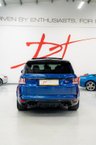 USED 2015 15 LAND ROVER RANGE ROVER SPORT 5.0 SVR 5d 550 BHP ESTORIL BLUE/22'S/CARBON