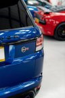 USED 2015 15 LAND ROVER RANGE ROVER SPORT 5.0 SVR 5d 550 BHP ESTORIL BLUE/22'S/CARBON