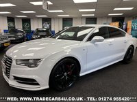 USED 2015 15 AUDI A7 3.0 SPORTBACK TDI QUATTRO S LINE 5d 272 BHP UK DELIVERY FLAT FEE &pound;175 (SUBJECT TO DEAL) *OVER 100 IMAGES ON OUR WEBSITE*BESPOKE FINANCE ARRANGED*PART EXCHANGE WELCOME*ALL VEHICLES HPI CLEAR