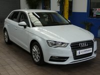 USED 2013 63 AUDI A3 1.6 TDI SE 5d 104 BHP &pound;0 ROAD TAX NICE TIDY EXAMPLE SAT NAV BLUETOOTH RADIO CD PARKING SENSORS