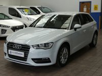 USED 2013 63 AUDI A3 1.6 TDI SE 5d 104 BHP &pound;0 ROAD TAX NICE TIDY EXAMPLE SAT NAV BLUETOOTH RADIO CD PARKING SENSORS