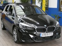 USED 2019 69 BMW 2 SERIES 1.5 225XE M SPORT PREMIUM ACTIVE TOURER 5d 134 BHP Panoramic Sunroof, Sat Nav, Leather, Harman Kardan, Premium Pack, Comfort Pack, Heated Seats, Heated Steering Wheel, Electric Driver Seat with Memory. 1 Owner Service history 6 Months Warranty