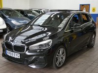 USED 2019 69 BMW 2 SERIES 1.5 225XE M SPORT PREMIUM ACTIVE TOURER 5d 134 BHP Panoramic Sunroof, Sat Nav, Leather, Harman Kardan, Premium Pack, Comfort Pack, Heated Seats, Heated Steering Wheel, Electric Driver Seat with Memory. 1 Owner Service history 6 Months Warranty