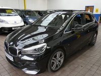 USED 2019 69 BMW 2 SERIES 1.5 225XE M SPORT PREMIUM ACTIVE TOURER 5d 134 BHP Panoramic Sunroof, Sat Nav, Leather, Harman Kardan, Premium Pack, Comfort Pack, Heated Seats, Heated Steering Wheel, Electric Driver Seat with Memory. 1 Owner Service history 6 Months Warranty