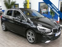 USED 2019 69 BMW 2 SERIES 1.5 225XE M SPORT PREMIUM ACTIVE TOURER 5d 134 BHP Panoramic Sunroof, Sat Nav, Leather, Harman Kardan, Premium Pack, Comfort Pack, Heated Seats, Heated Steering Wheel, Electric Driver Seat with Memory. 1 Owner Service history 6 Months Warranty