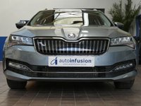 USED 2021 21 SKODA SUPERB 1.4 SE TECHNOLOGY IV DSG 5d 215 BHP SAT NAV HEATED LEATHER ELECTRIC SEATS WITH MEMORY CRUISE CONTROL PARKING SENSORS 1 OWNER EXCELLENT SERVICE HISTORY